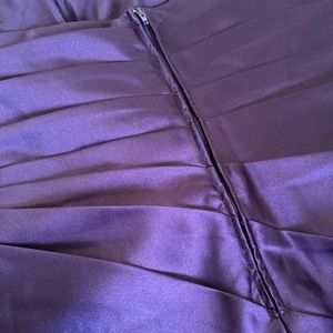 David’s Bridal Bridesmaid Dress with matching shoes